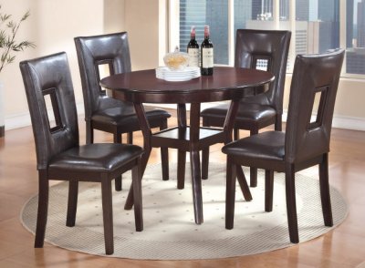 Poppy 5Pc Dinette Set w/Round Table