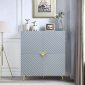 Gaines Accent Cabinet AC01032 in Gray by Acme