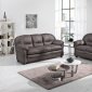 Otello Sofa Bed in Brown Full Leather by ESF w/Optional Items