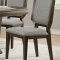 Selma Round Dining Table 64085 in Tobacco & Gray by Acme