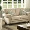 Sanders CM6285BG Sofa in Beige Fabric w/Options