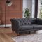 Muse Sofa Bed in Gray PU by Bellona w/Options