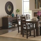 Calabasas Dining Table 121151 by Coaster w/Optional Items