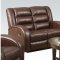 Dacey Lynn 53565 Motion Sofa in Brown by Acme w/Options