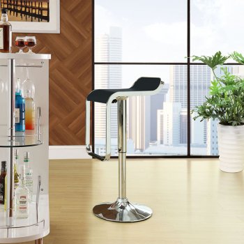 Lem Bar Stool Set of 2 Choice of Color Vinyl by Modway [MWBA-EEI-169 Lem Vinyl]