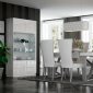 Kiu Dining Table in White by ESF w/Options