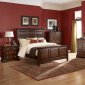 Warm Cherry Finish Traditional Bedroom w/Optional Items