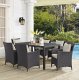 Convene Outdoor Patio Dining Set 7Pc EEI-2241 by Modway