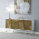 Bellissimo Buffet 321 in Gold & White by Meridian