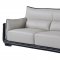 UFY220 Sofa in Grey & Black Bonded Leather by Global w/Options