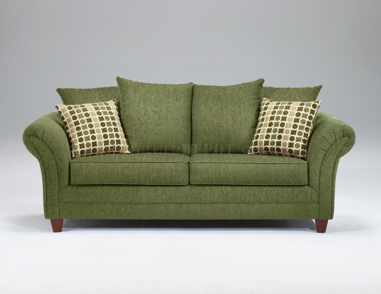 forest green sofa living room