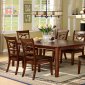 CM3149T Carlton I Dining Table 7Pc Set in Brown Cherry w/Options