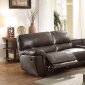 Blythe II Motion Sectional Sofa 9606AH-WD by Homelegance