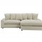 Blaine Sectional Sofa 509899 in Sand Corduroy by Coaster