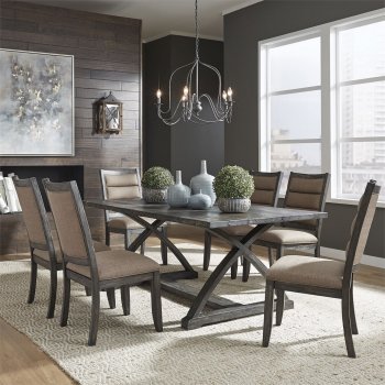 Highland Creek 7Pc Dining Set 977-CD-TRS in Charcoal by Liberty [LFDS-977-CD-TRS-Highland Creek]