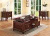 80267 Mahir Coffee Table in Walnut by Acme w/Lift Top