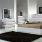 Degas Bedroom in Silver by J&M w/Optional Milan White Casegoods