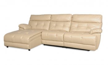 3117 Power Reclining Sectional Sofa in Champagne by Albany [ALSS-3117 Champagne]