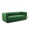 Conjure Sofa in Emerald Velvet Fabric by Modway w/Options