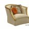 Daesha Sofa 50835 Beige Fabric & Antique Gold - Acme w/Options