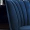 Margo Sofa 622 in Navy Velvet Fabric by Meridian w/Options