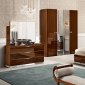 Onda Walnut Bedroom by ESF w/Optional Case Goods