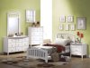 San Marino 3Pc Kids Bedroom Set 09150T White Finish w/Options