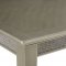 Sophia Dining Table 941 in Platinum by Klaussner w/Options