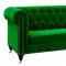 Hanny Sofa TOV-S42 in Green Velvet Fabric by TOV Furniture