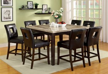 CM3693PT Lisbon II Counter Height Dining Table w/Options [FADS-CM3693PT-CM3693PC Lisbon II]