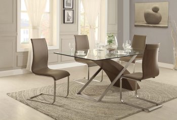 Odeon 5261 Dining Table by Homelegance w/Options [HEDS-5261 Odeon]