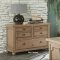 Florence 801641 Office Desk in Rustic Smoke by Coaster