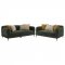 Jade Sofa & Loveseat Set 509131 in Green Chenille by Coaster