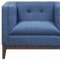 Gavin Sofa TOV-S33 in Blue Linen by TOV Furniture w/Options