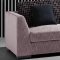 Beige Microfiber Upholstery Modern Sectional Sofa