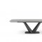 Cloud Dining Table by ESF w/Optional 1218 Gray Swivel Chairs