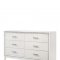 Haiden Bedroom Set 5Pc 28450 in White by Acme w/Options