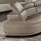 Marisol Sectional Sofa in Taupe Premium Leather by J&M