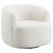 Hudson Swivel Accent Chair 905726 Natural by Coaster