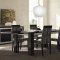 Perfecta Black Dining Table by At Home USA w/Options