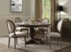 Ruby Dining Table 72865 in Rustic Gray Oak by Acme w/Options