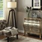 Vanas Bombay Chest 90109 in Silver by Acme w/3 Drawers