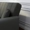 Gulf Sofa Bed & Loveseat Set in Gray Fabric