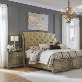 Athena Bedroom in Ash Beige by Global w/Options