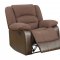 U98243 Motion Sofa in Brown Fabric by Global w/Options