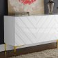 Collette Buffet 310 in White Lacquer by Meridian