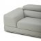 1576 Sectional Sofa in Gray Leather by ESF