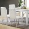 Kilee Dining Set 70990 in High Gloss White by Acme w/Options