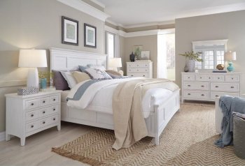 Heron Cove Bedroom B4400 in Chalk White by Magnussen w/Options [SFMGBS-B4400-54 Heron Cove]