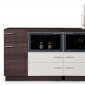 B512 Dining Buffet in Brown Oak & Light Grey by J&M w/Options